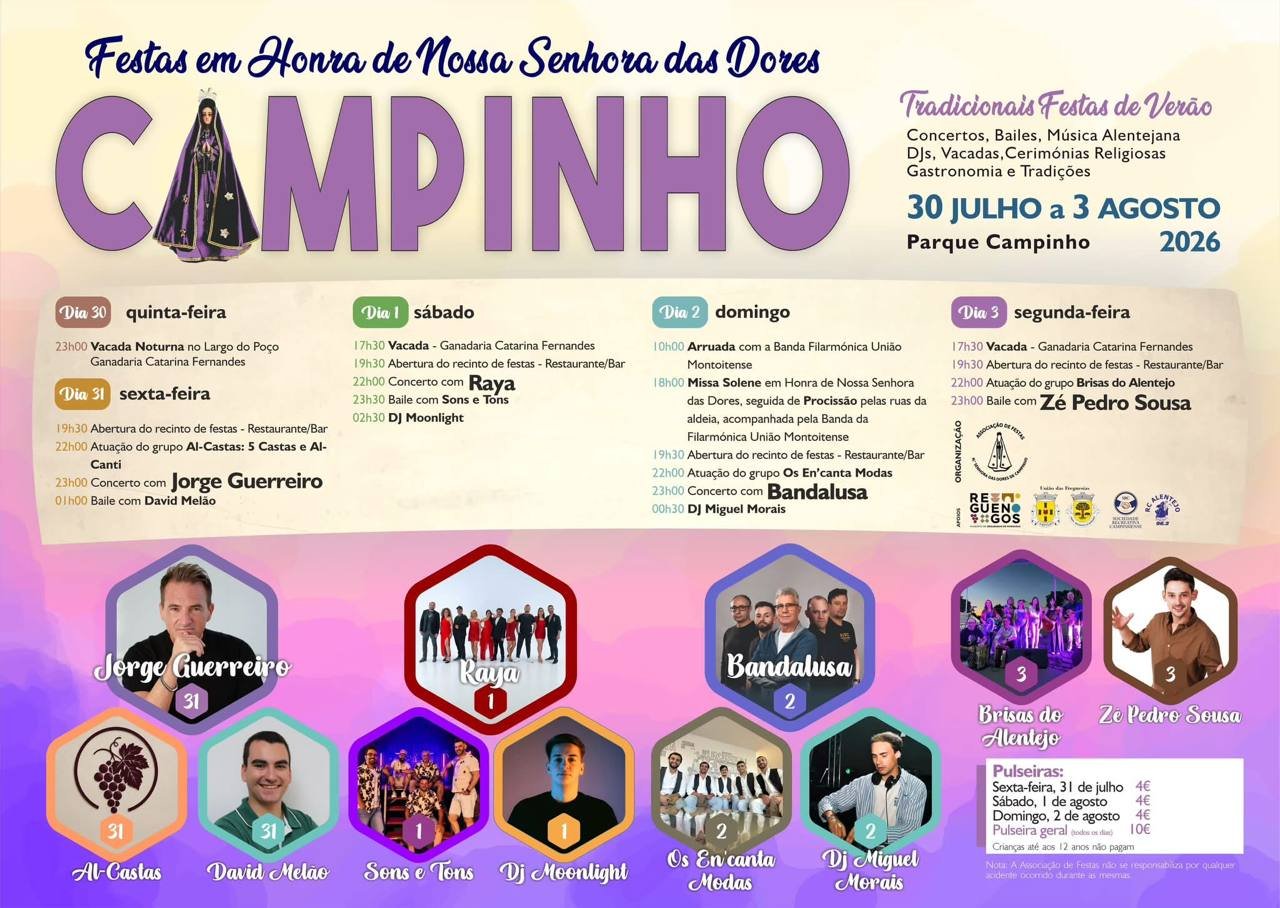 Festas em Honra de Nossa Senhora das Dores 2026 - Campinho — event image