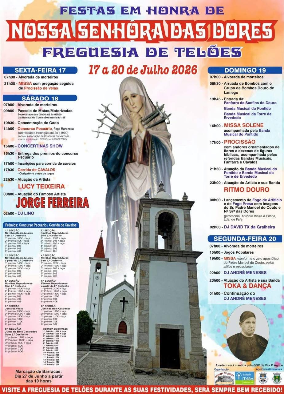 Festas em honra de Nossa Senhora das Dores 2026 — event image