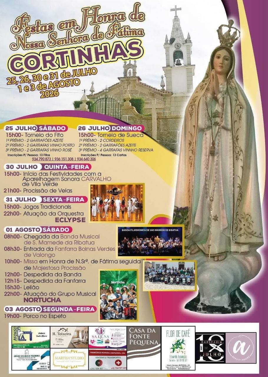 Festas em honra de Nossa Senhora de Fátima 2026 — event image