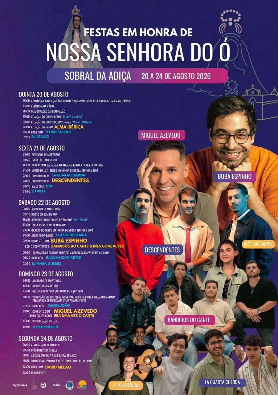 Festas em honra de Nossa Senhora do Ó 2026 — event image