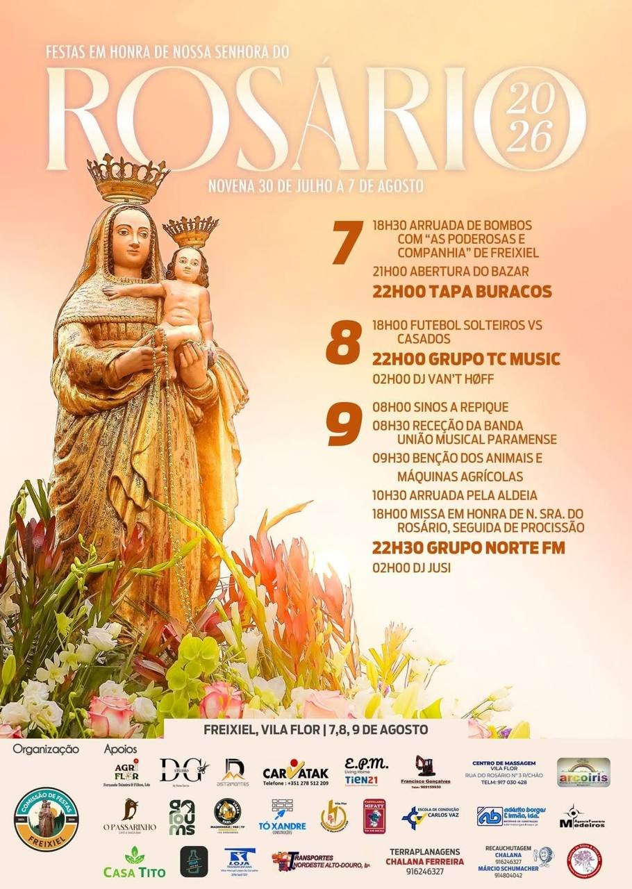 Festas em honra de Nossa Senhora do Rosário 2026 — event image