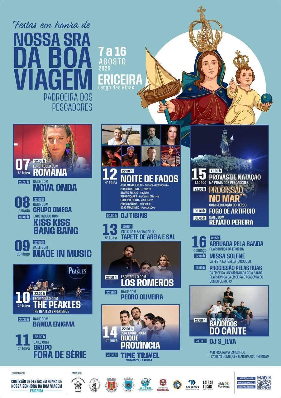 Festas em honra de Nossa Sra da Boa Viagem 2026 — event image