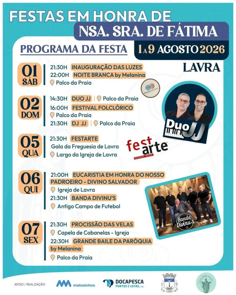 Festas em honra de Nsa. Sra. de Fátima 2026 — event image