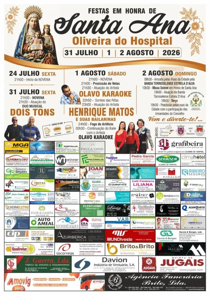 Festas em honra de Santa Ana 2026 — event image