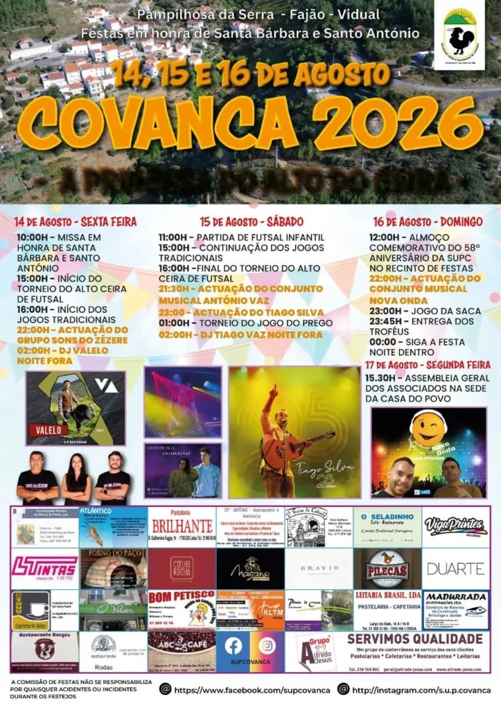 Festas em honra de Santa Bárbara e Santo António 2026 — event image