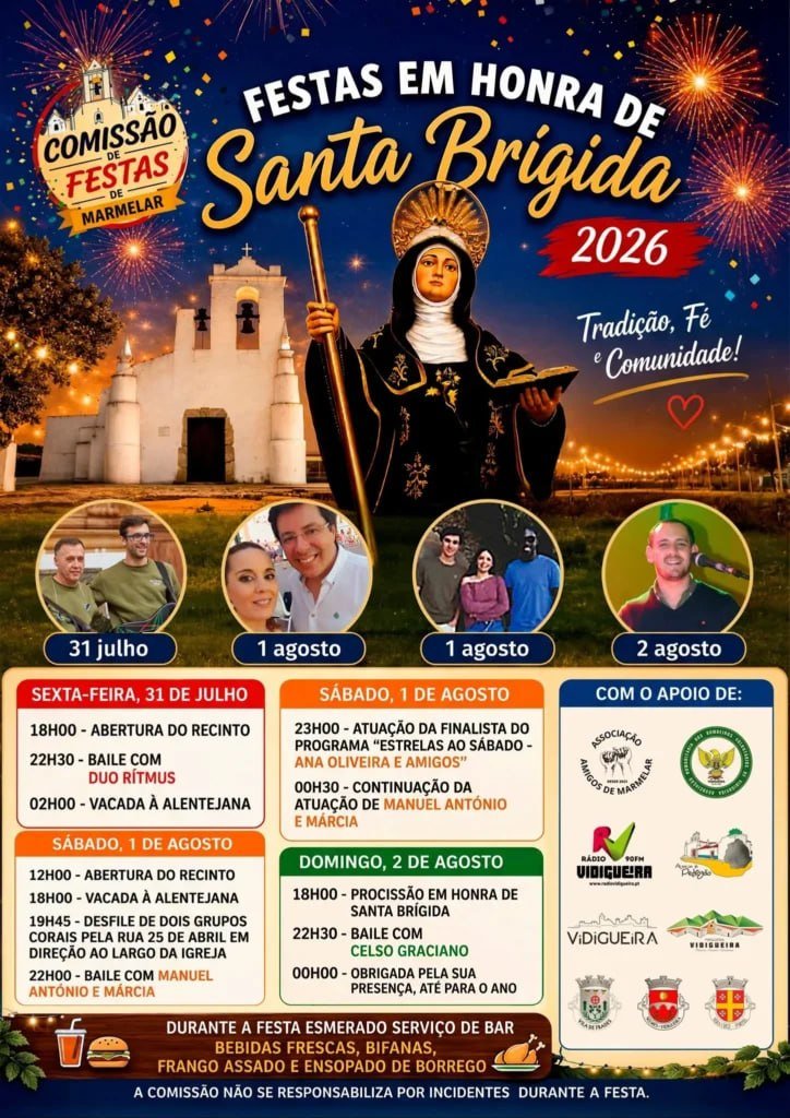 Festas em honra de Santa Brígida 2026 — event image