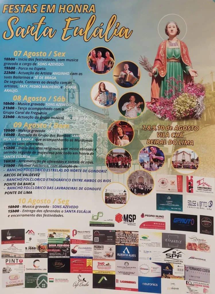 Festas em honra de Santa Eulália 2026 — event image