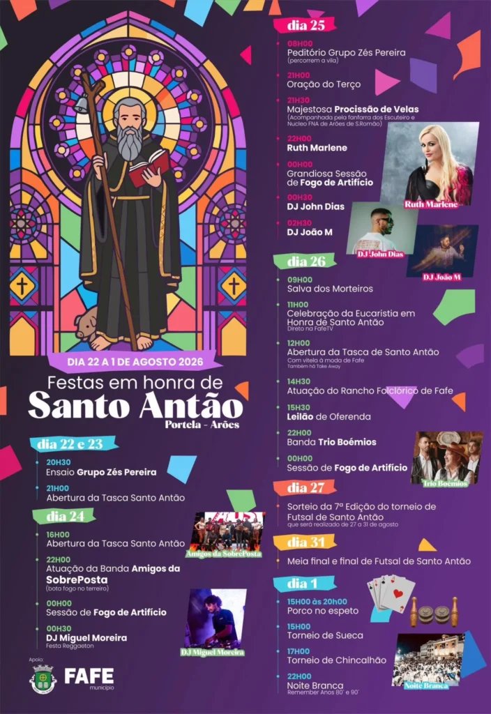 Festas em honra de Santo Antão 2026 — event image