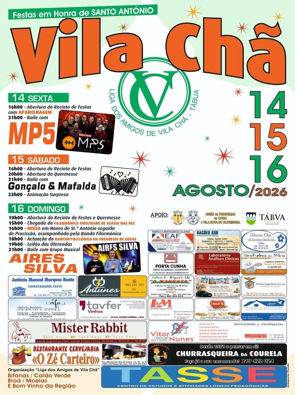 Festas em honra de Santo António 2026 — event image