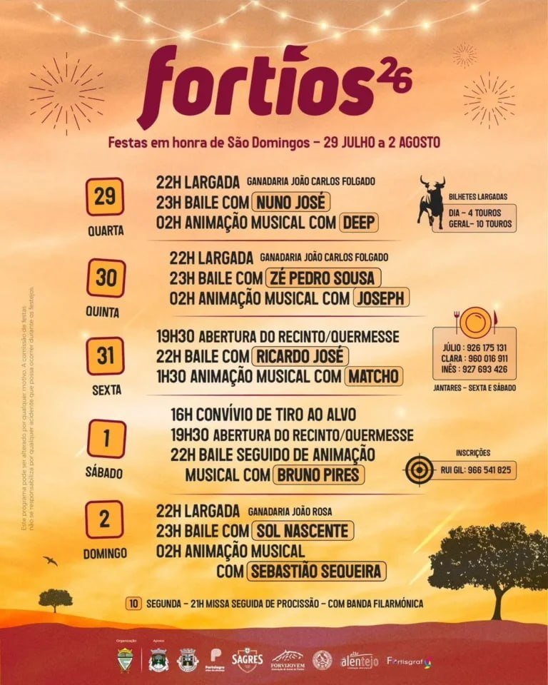 Festas em honra de São Domingos 2026 — event image