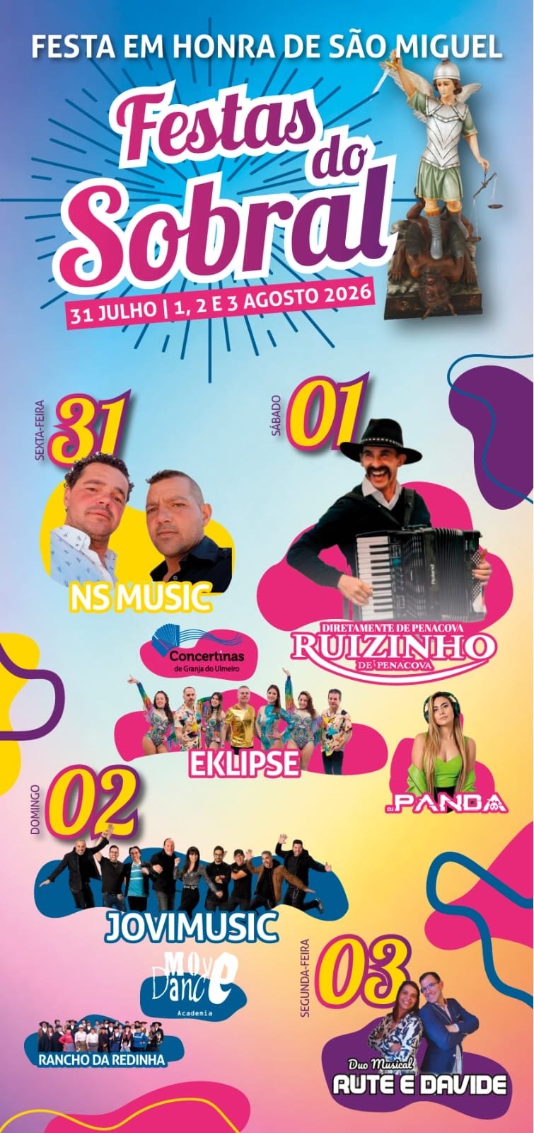 Festas em Honra de São Miguel 2026 - Sobral — event image