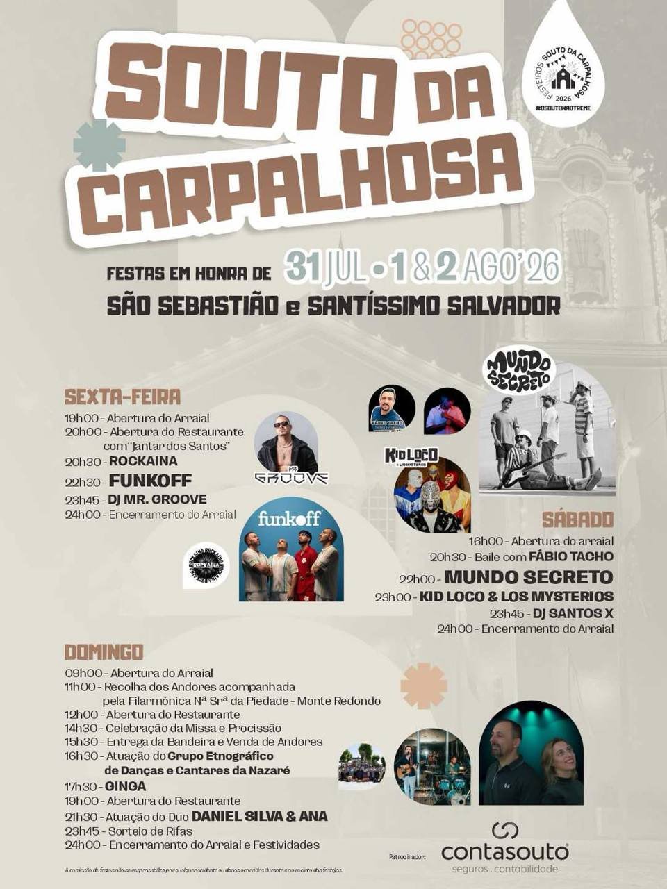 Festas em honra de São Sebastião e Santíssimo Salvador 2026 — event image