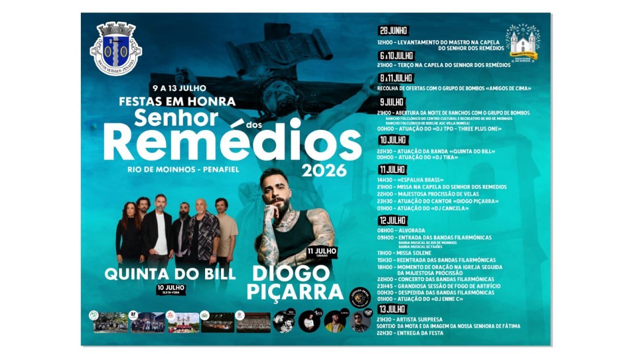 Festas em honra de Senhor dos Remédios 2026 — event image