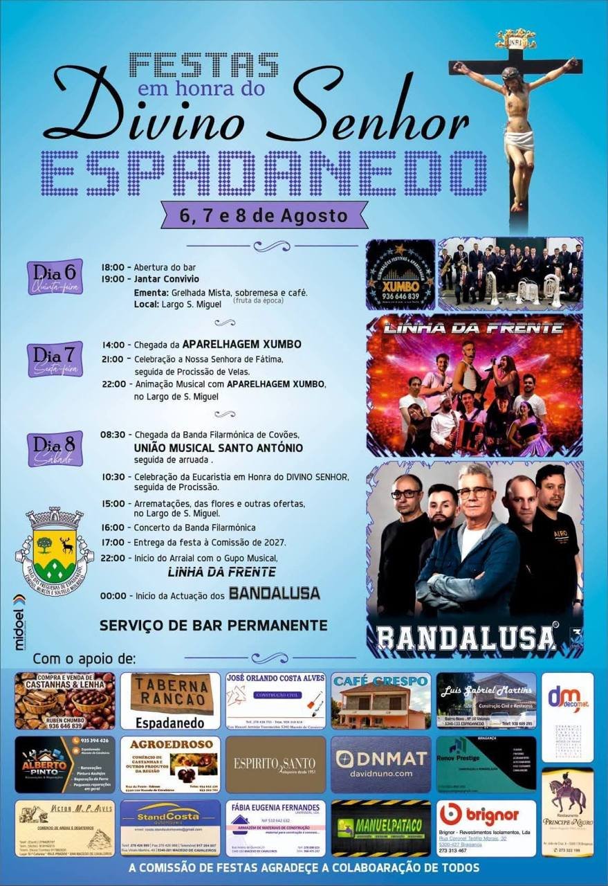Festas em honra do Divino Senhor 2026 — event image
