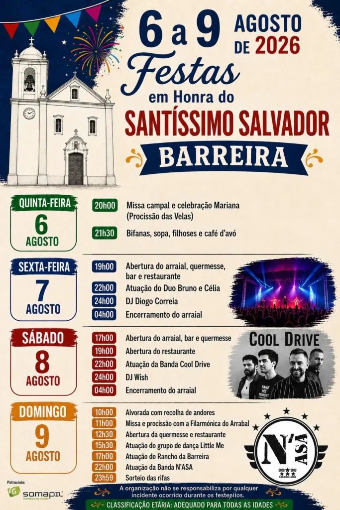 Festas em Honra do Santíssimo Salvador 2026 — event image