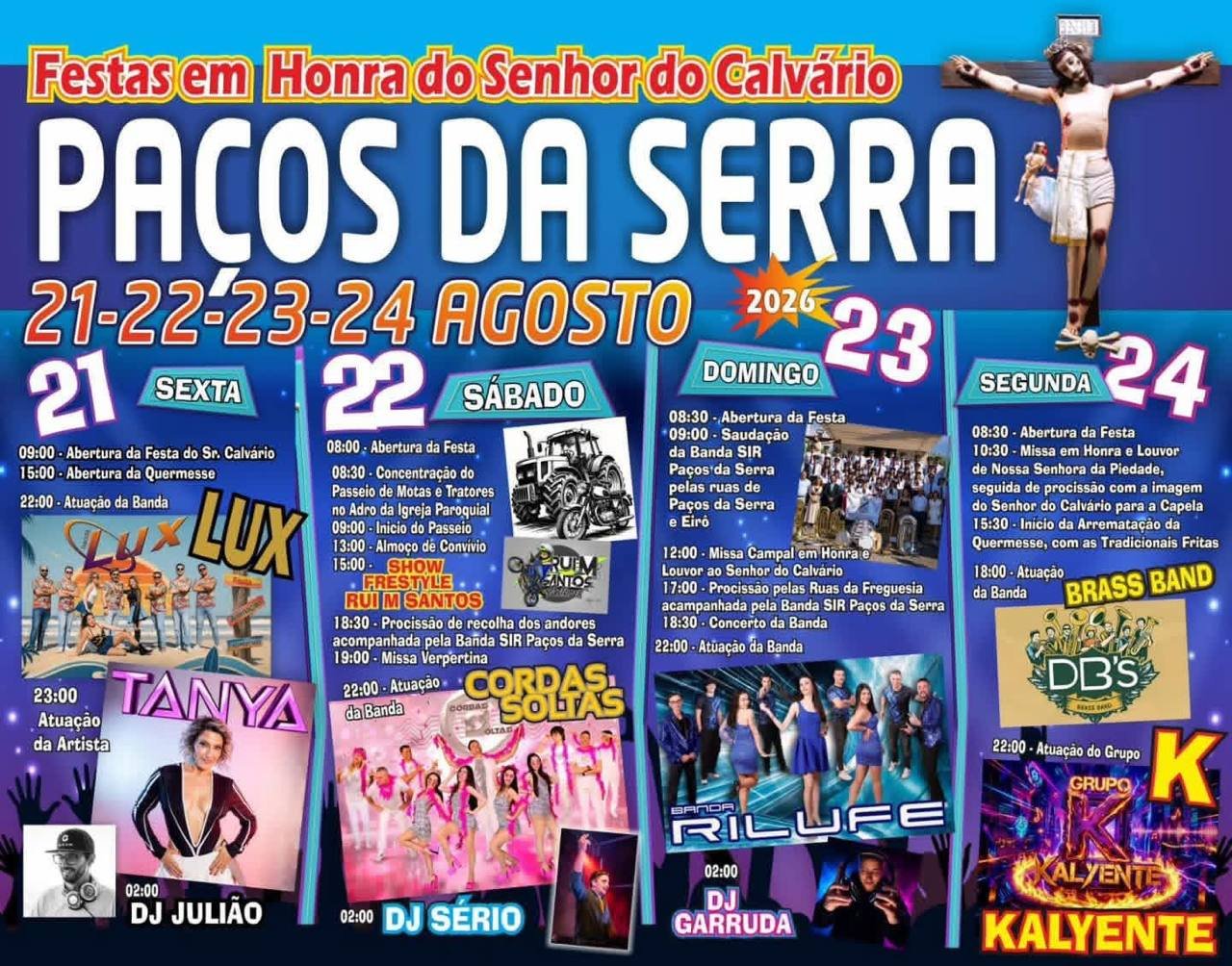 Festas em honra do Senhor do Calvário 2026 — event image