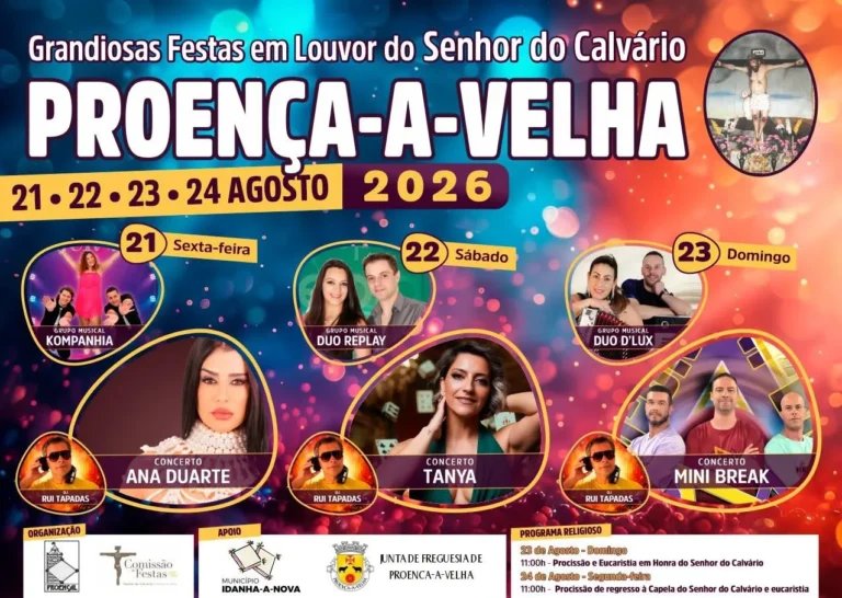 Festas em Louvor do Senhor do Calvário 2026 — event image