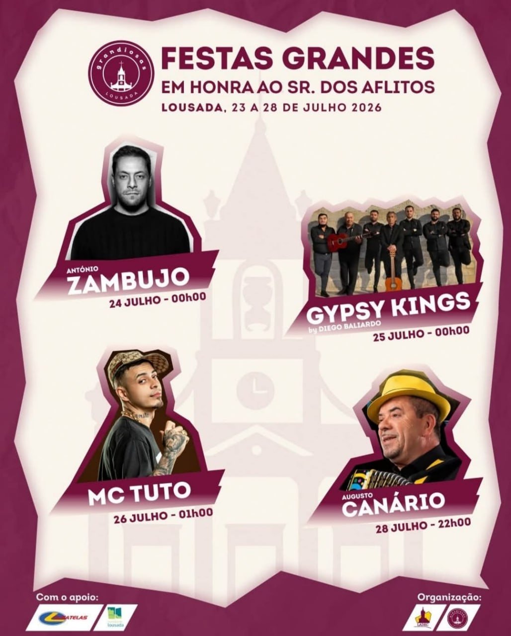 Festas Grandes em honra ao Sr. dos Aflitos 2026 — event image