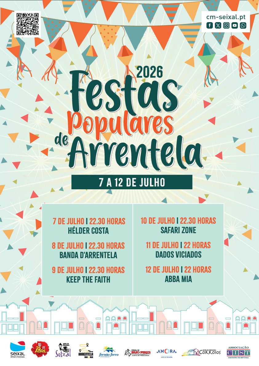 Festas Populares de Arrentela 2026 — event image