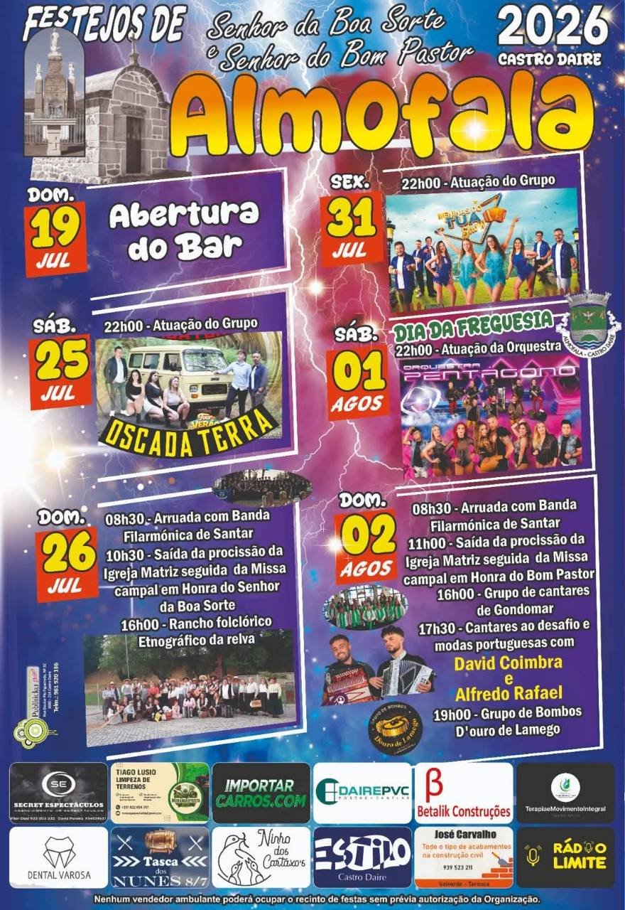 Festejos de Senhor da Boa Sorte e Senhor do Bom Pastor 2026 — event image