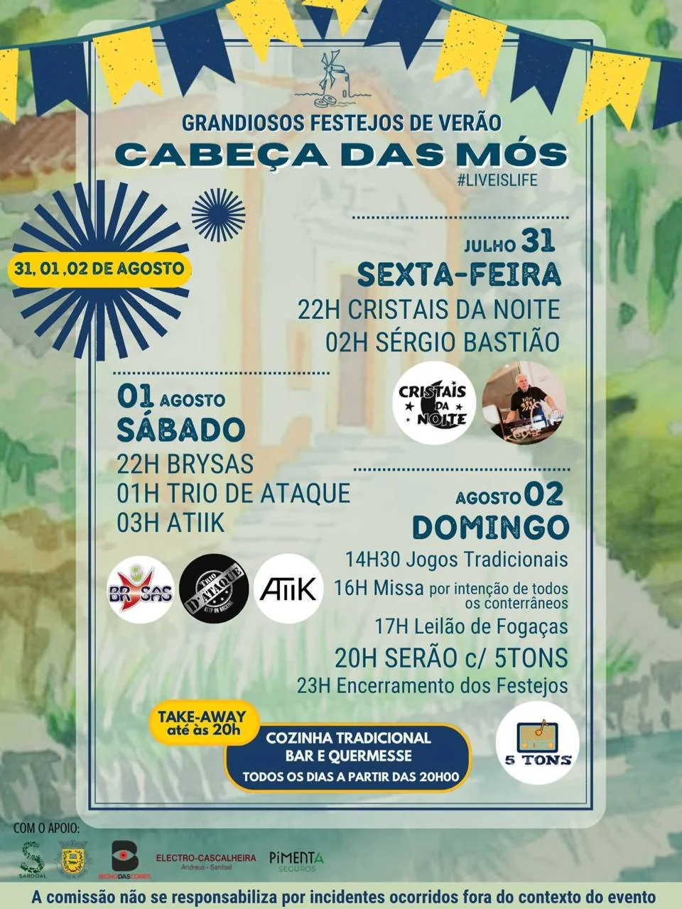 Grandiosos Festejos de Verão 2026 — event image