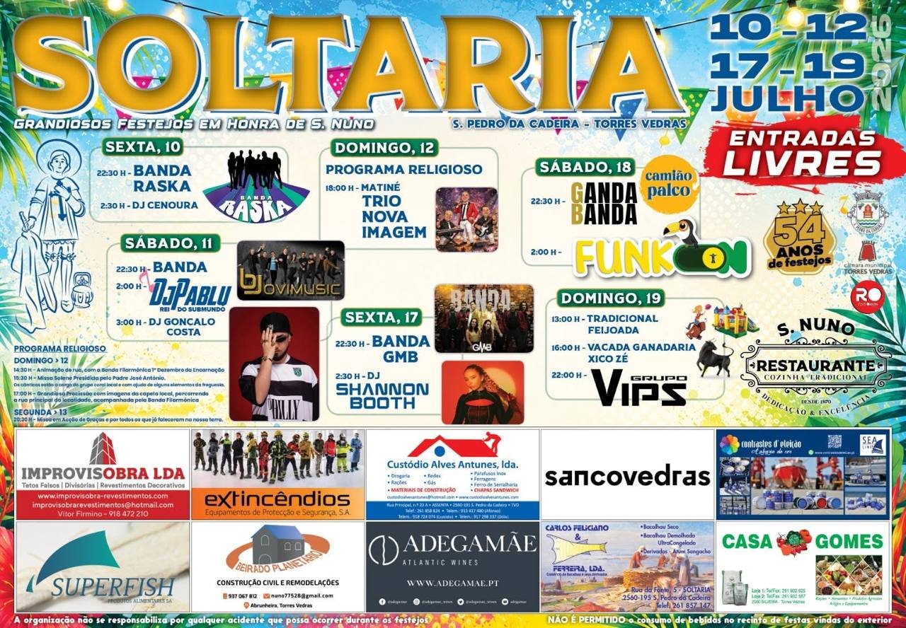 Grandiosos Festejos em honra de S. Nuno 2026 — event image