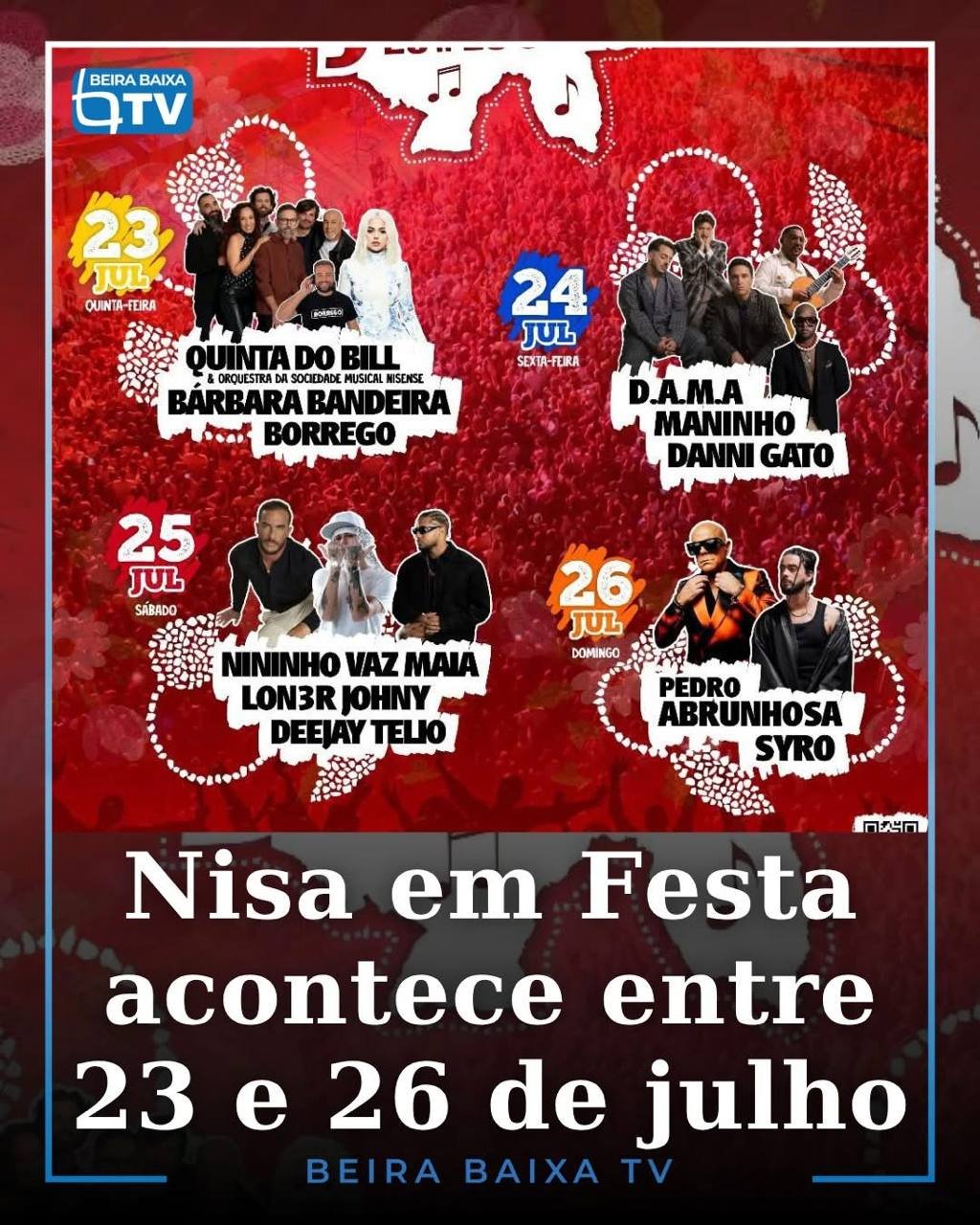 Nisa em Festa 2026 — event image
