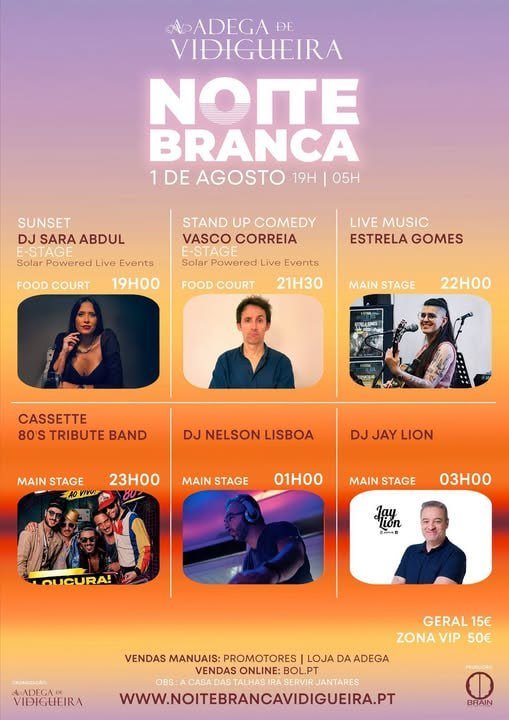Noite Branca 2026 — event image