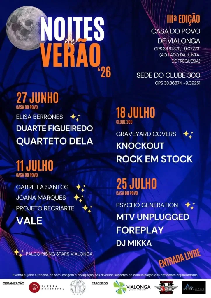 Noites de Verão 2026 — event image