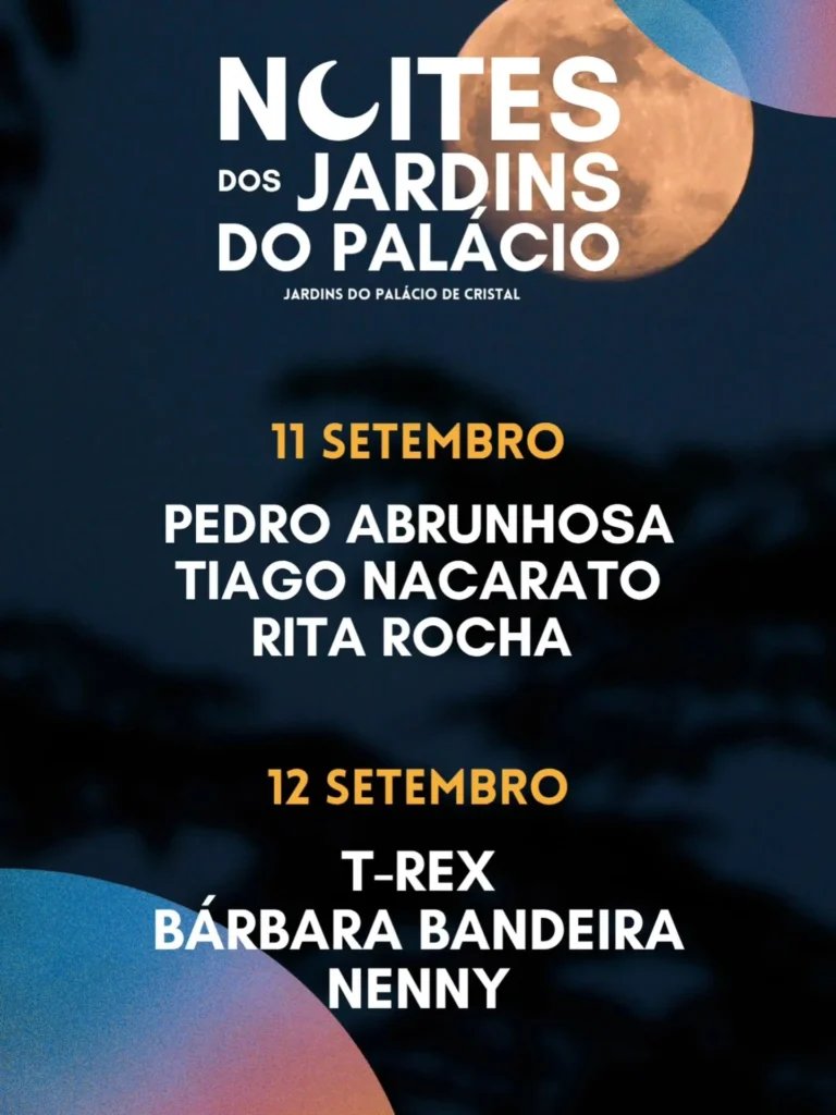 Noites dos Jardins do Palácio 2026 — event image