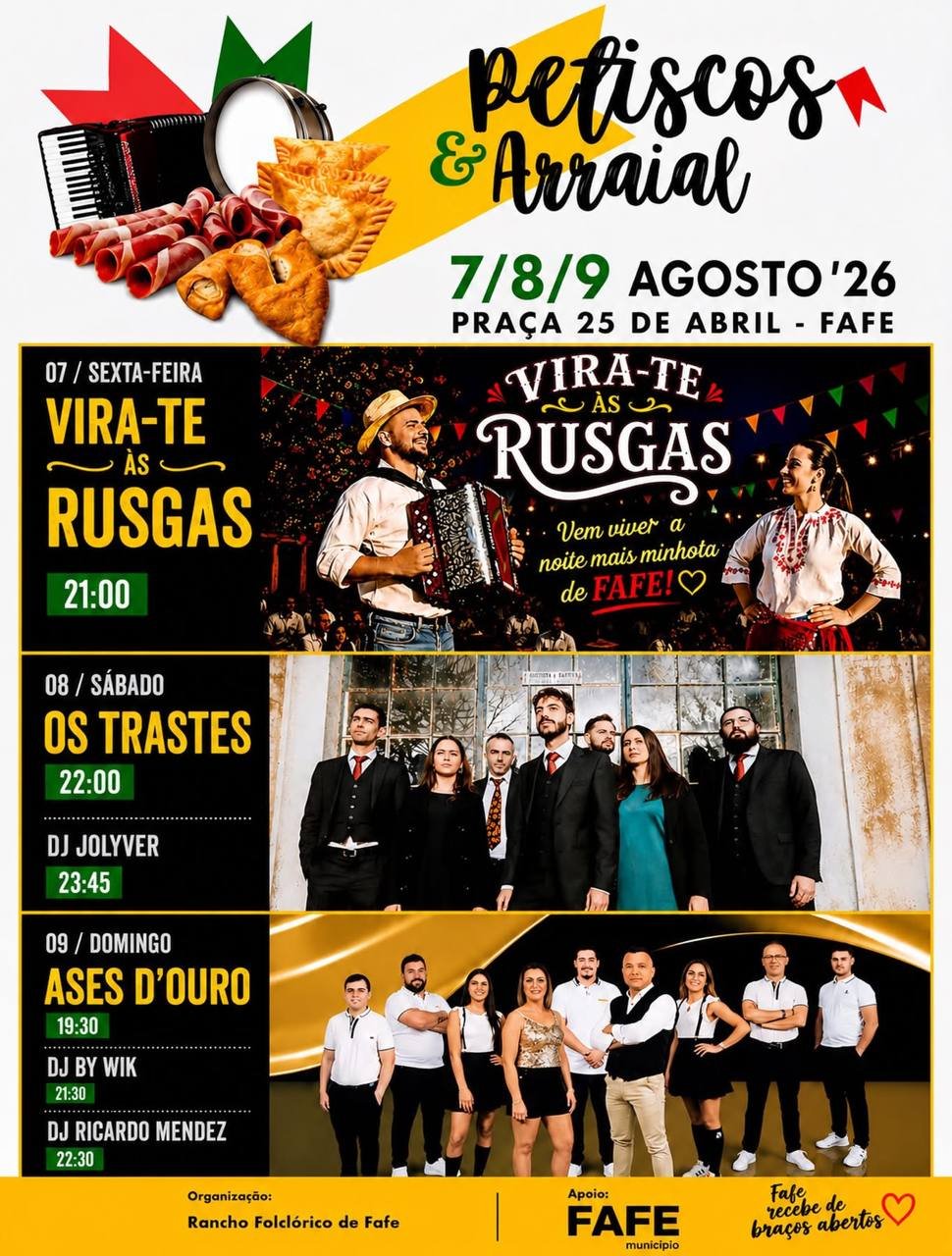 Petiscos & Arraial 2026 — event image