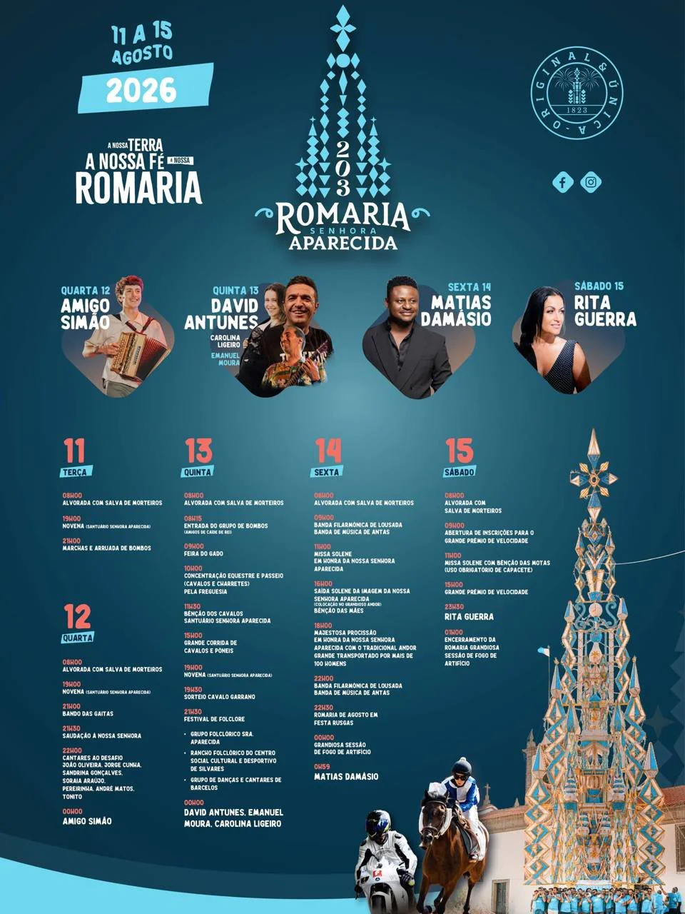 Romaria Senhora Aparecida 2026 — event image