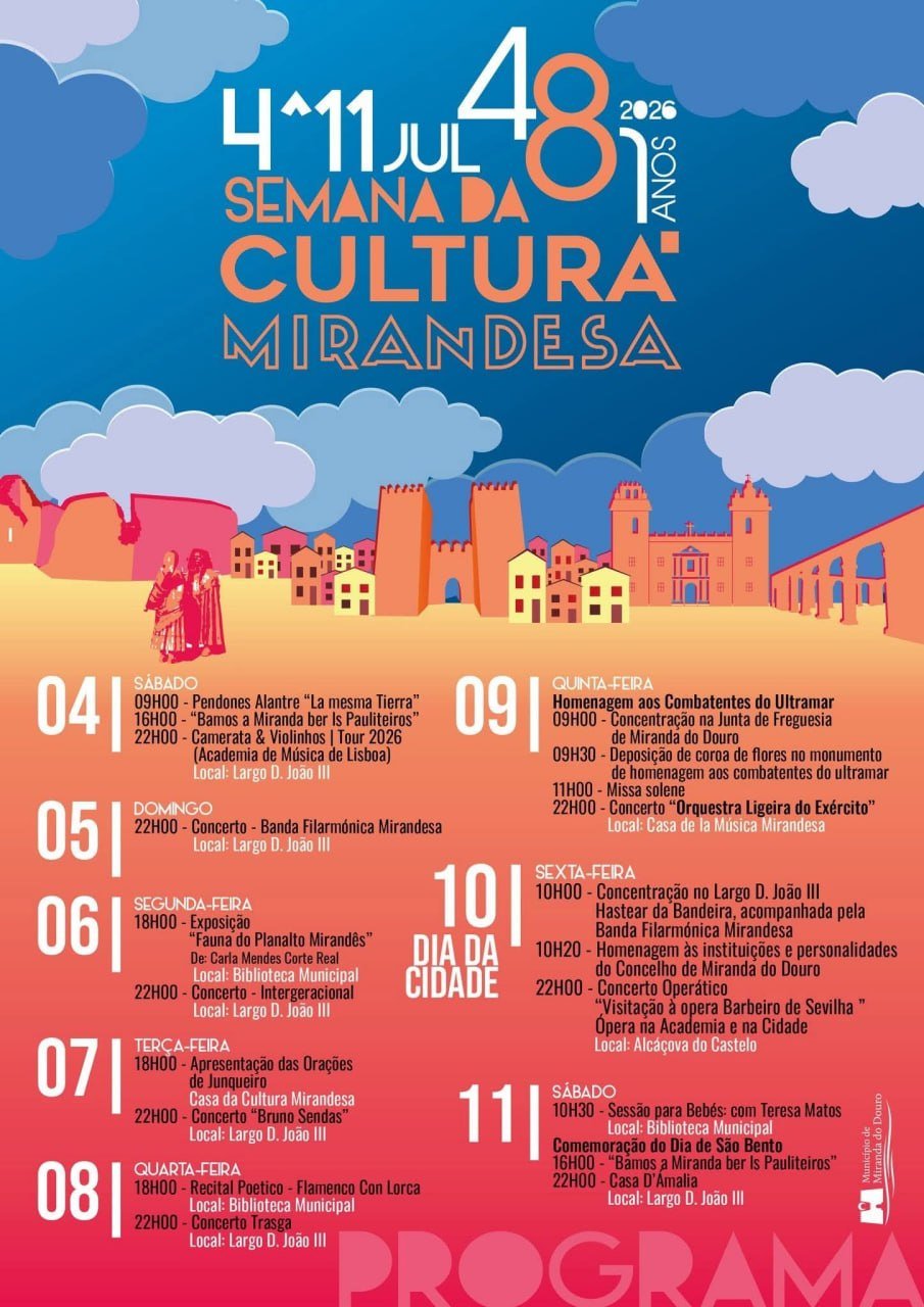 Semana da Cultura Mirandesa 2026 — event image