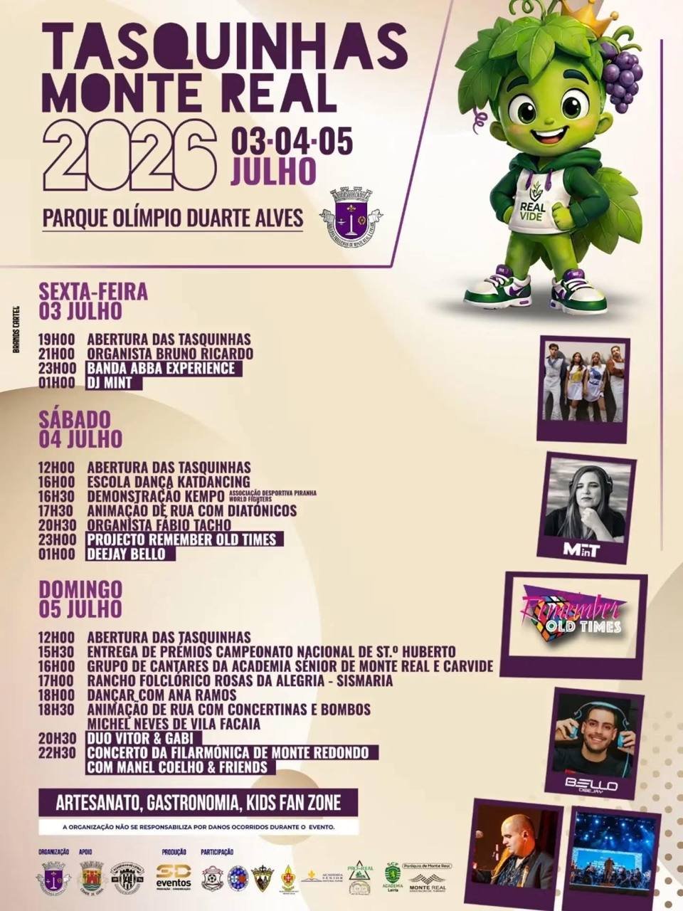 Tasquinhas 2026 - Monte Real — event image