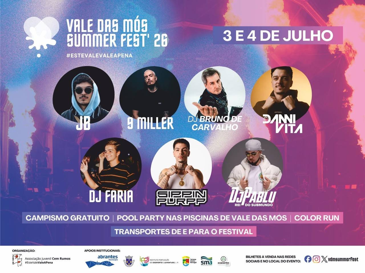 Vale das Mós Summer Fest 2026 — event image