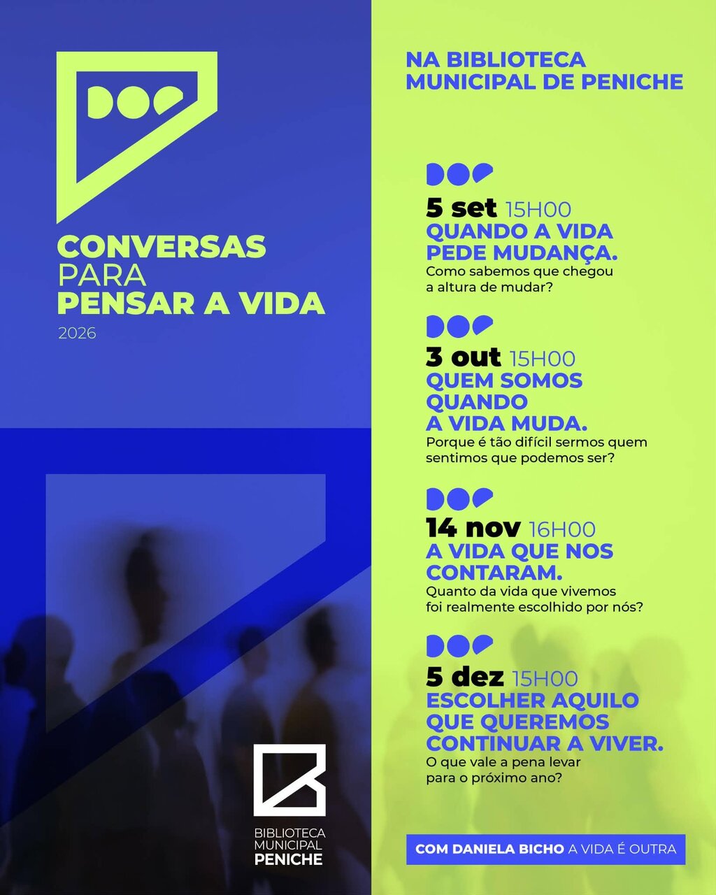 Conversas para Pensar a Vida na Biblioteca Municipal — event image